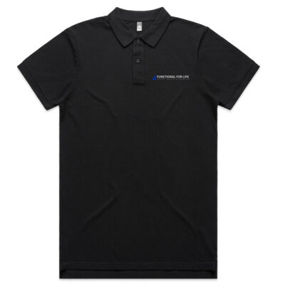 FFL - Men's Cotton Polo (front print only) Thumbnail