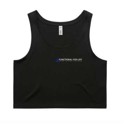 FFL - Women's Crop Singlet (front print only) Thumbnail